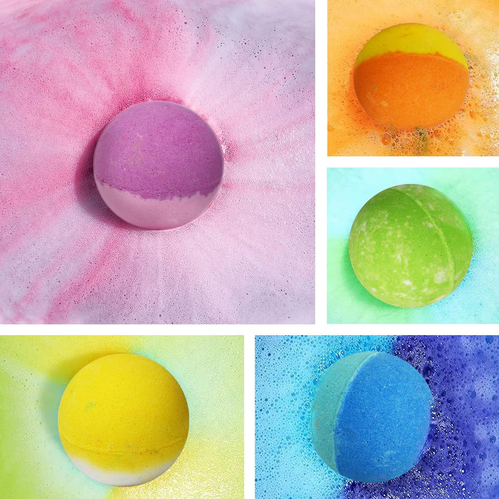 Lisotera Kids Bath Bombs with Toys Inside – 9-Piece Set with Cars & Vehicles