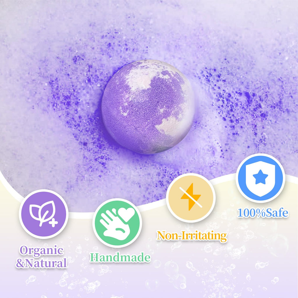 Lisotera 32-Pack Kids Bath Bombs with Surprise Inside – Colorful Fizz and Hidden Toys