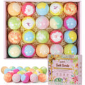Lisotera Bath Bombs Gift Set – 20 Bombs with Shea Butter & Essential Oils