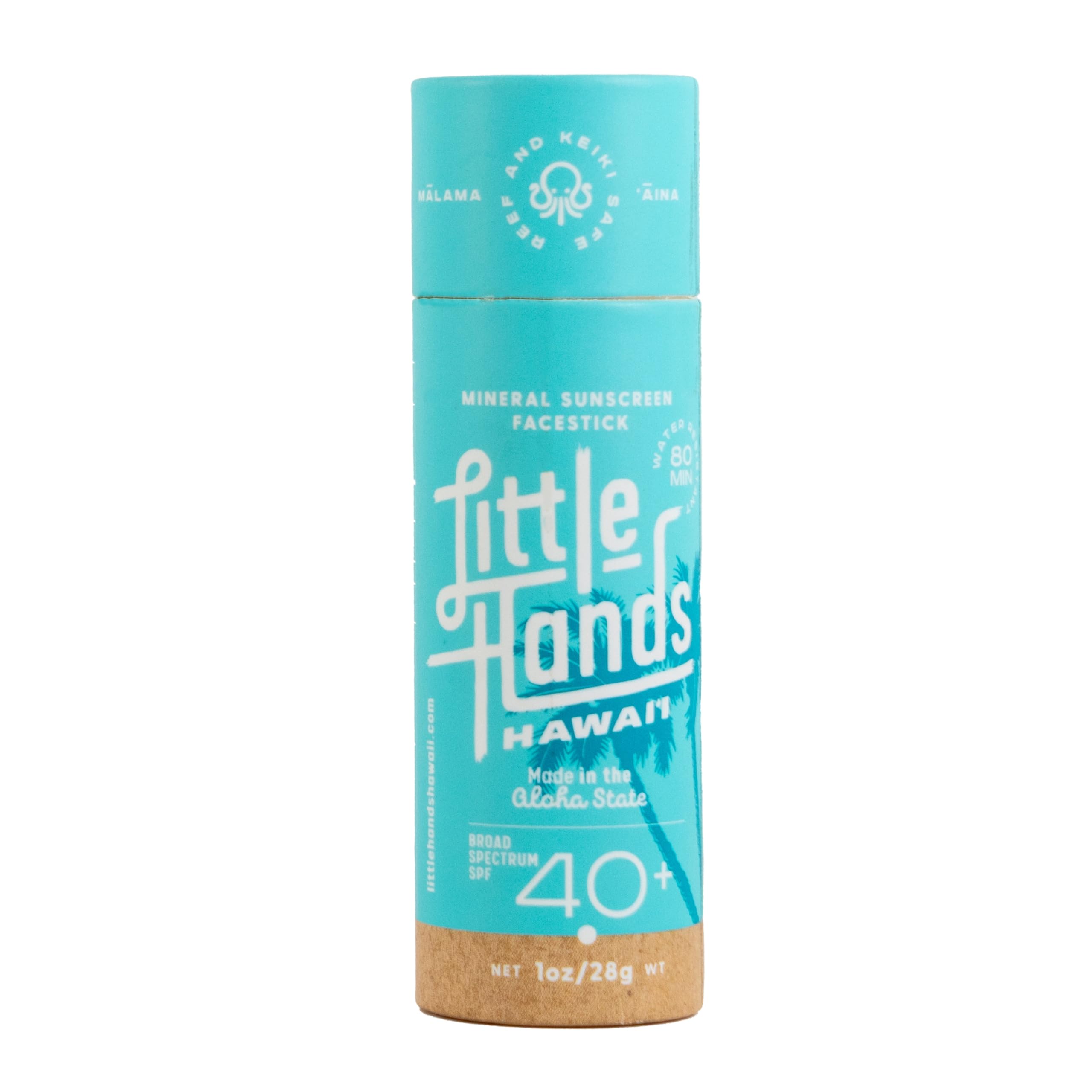 Little Hands Hawaii SPF 40+ Reef-Safe Sunscreen Stick – 1oz