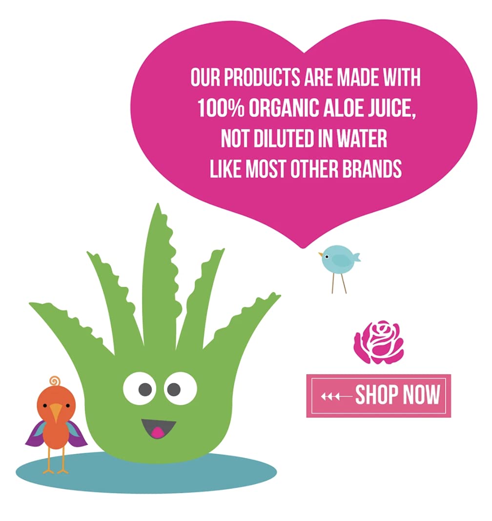 Little Roseberry Hair Gel for Kids – Light Hold, Chemical Free, Aloe Vera & Vitamins – Made in USA