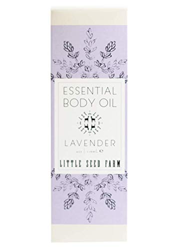 Little Seed Farm Essential Body Oil – Lavender, 4 oz | Gentle, Non-Greasy