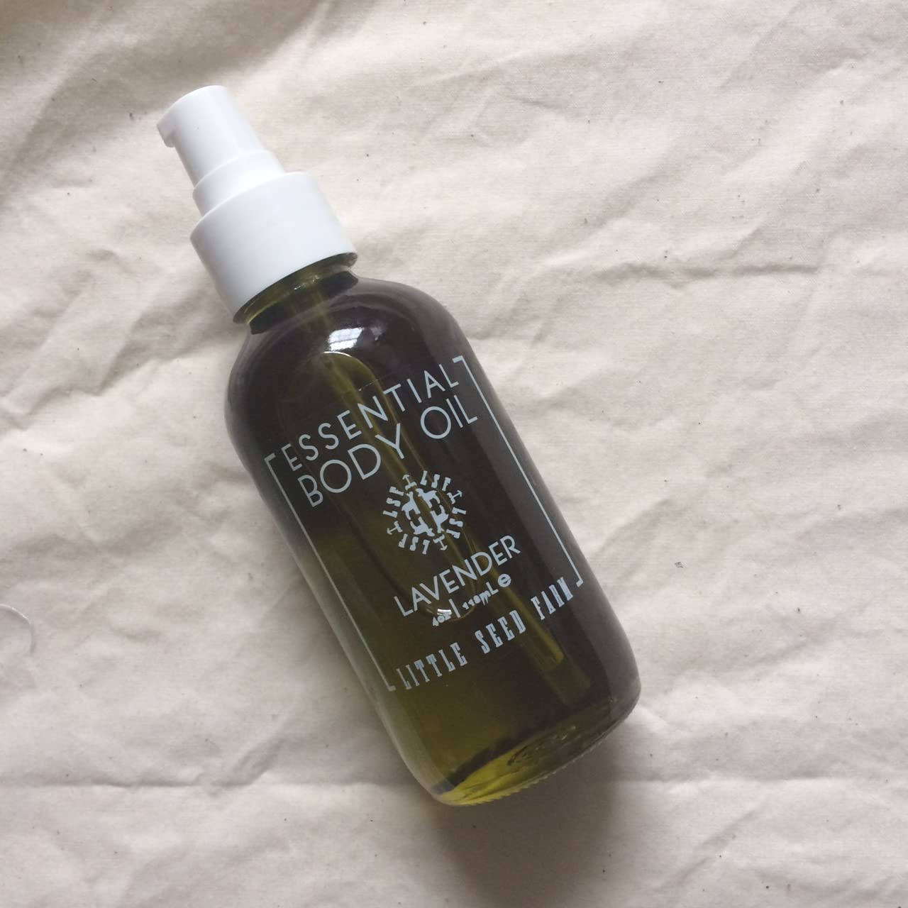 Little Seed Farm Essential Body Oil – Lavender, 4 oz | Gentle, Non-Greasy