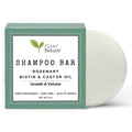 Liv Nature Shampoo Bar | Growth & Volume for Thin Hair | Rosemary, Biotin & Castor Oil | Handmade in USA