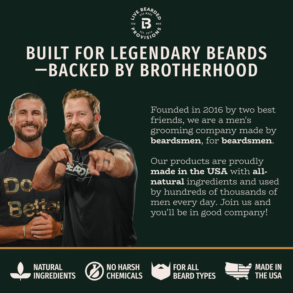 Live Bearded Men's Deodorant – Aluminum Free, Activated Charcoal, Canyon, 3-Stick Travel Size