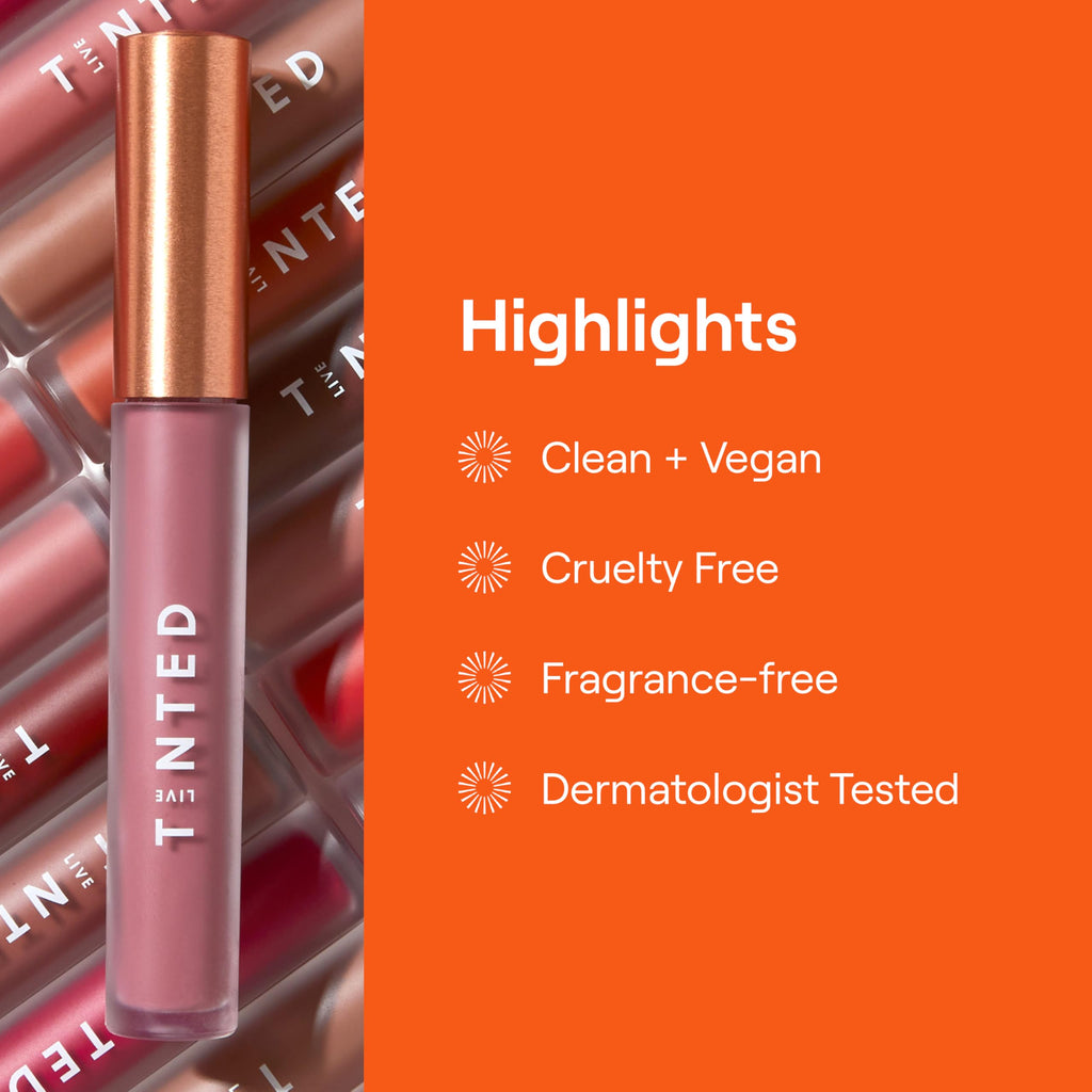 Live Tinted Huelip Liquid Lip Crème – Terra Cotta | Hyaluronic Acid & Jojoba Oil