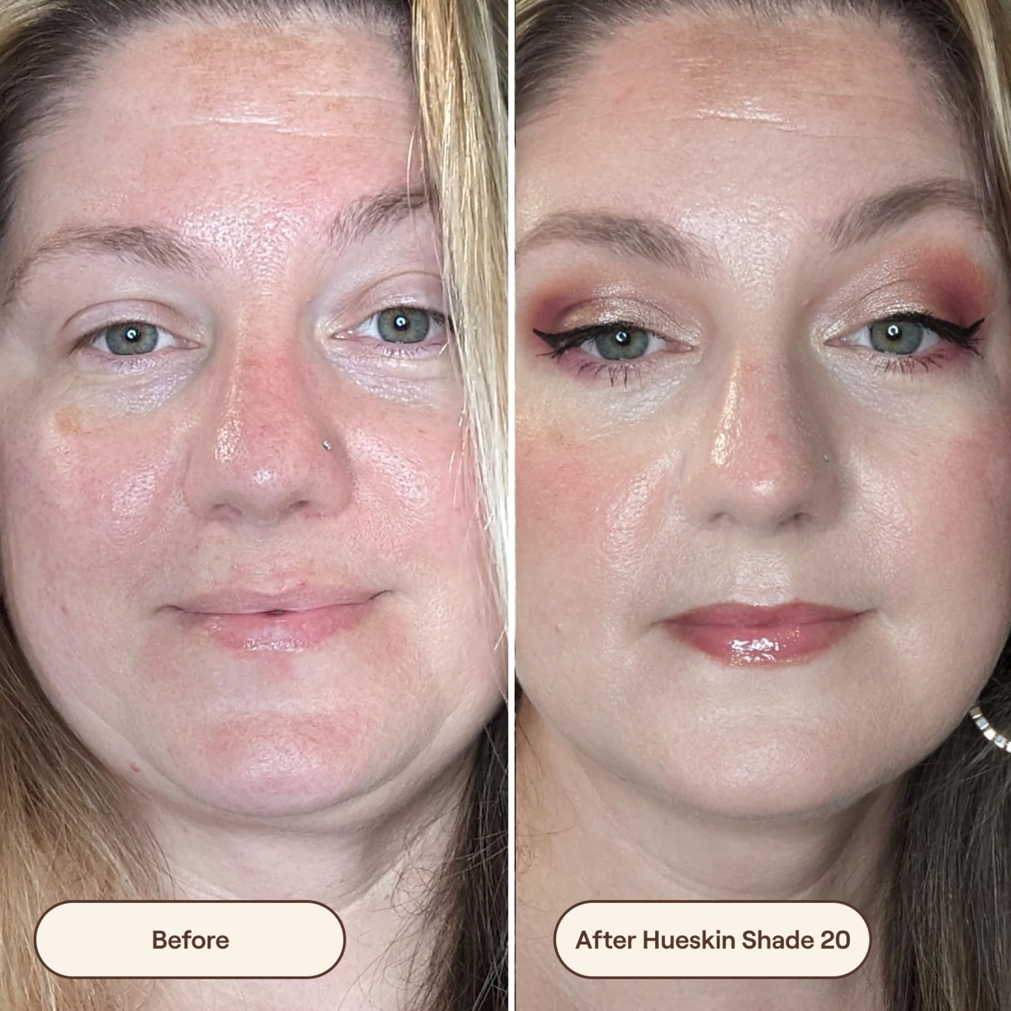 Live Tinted Hueskin Serum Concealer – Medium-to-Full Coverage with Niacinamide & Hyaluronic Acid, 0.35 oz, Shade 19.50