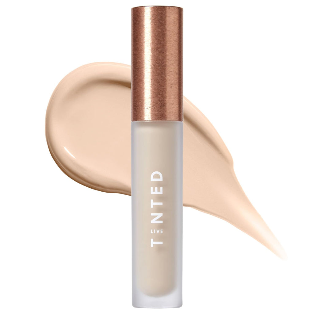 Live Tinted Hueskin Serum Concealer – Medium-to-Full Coverage with Niacinamide & Hyaluronic Acid, 0.35 oz, Shade 19.50