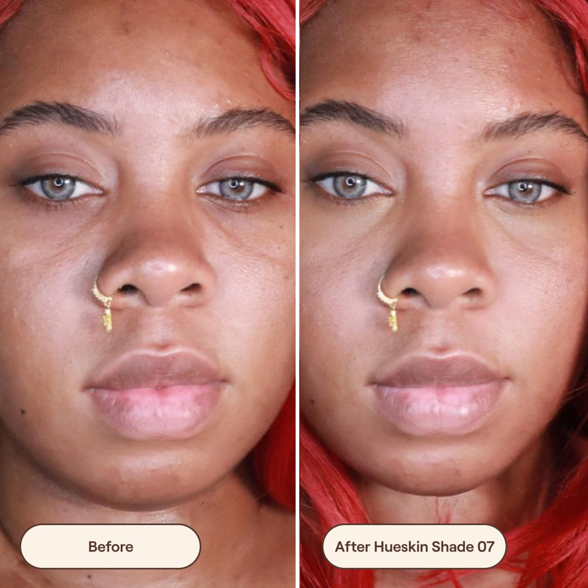 Live Tinted Hueskin Serum Concealer – Medium-to-Full Coverage, Niacinamide & Hyaluronic Acid, Shade 7