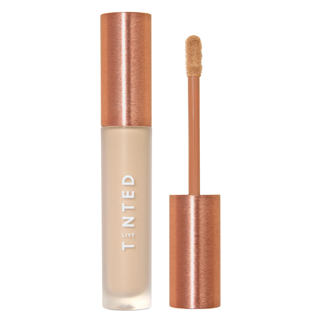 Live Tinted Hueskin Serum Concealer – Medium-to-Full Coverage with Niacinamide & Hyaluronic Acid, 0.35 oz, Shade 19.50
