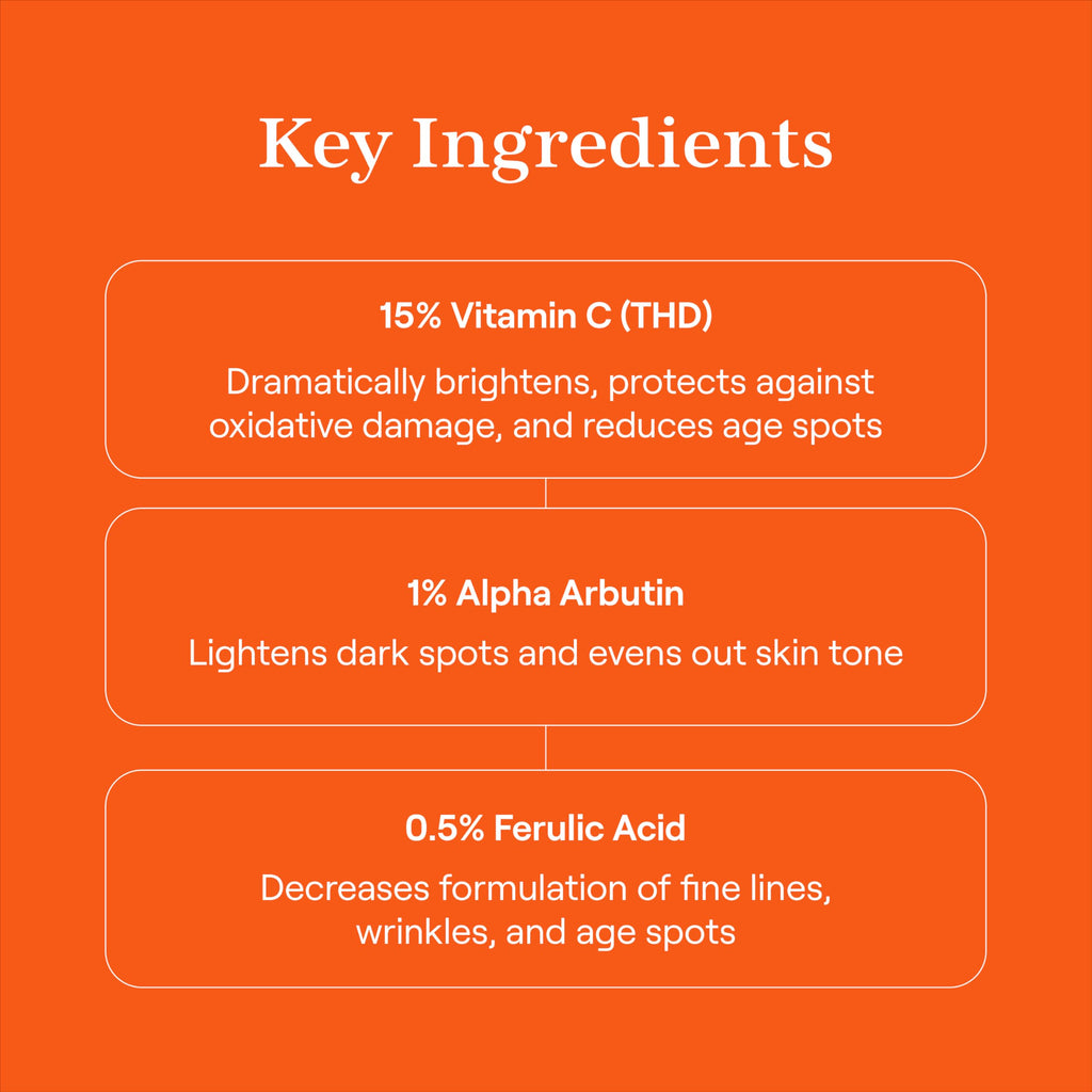 Live Tinted Superbright 15% Vitamin C Serum Stick | Balm-to-Serum Brightening Treatment 0.5 oz