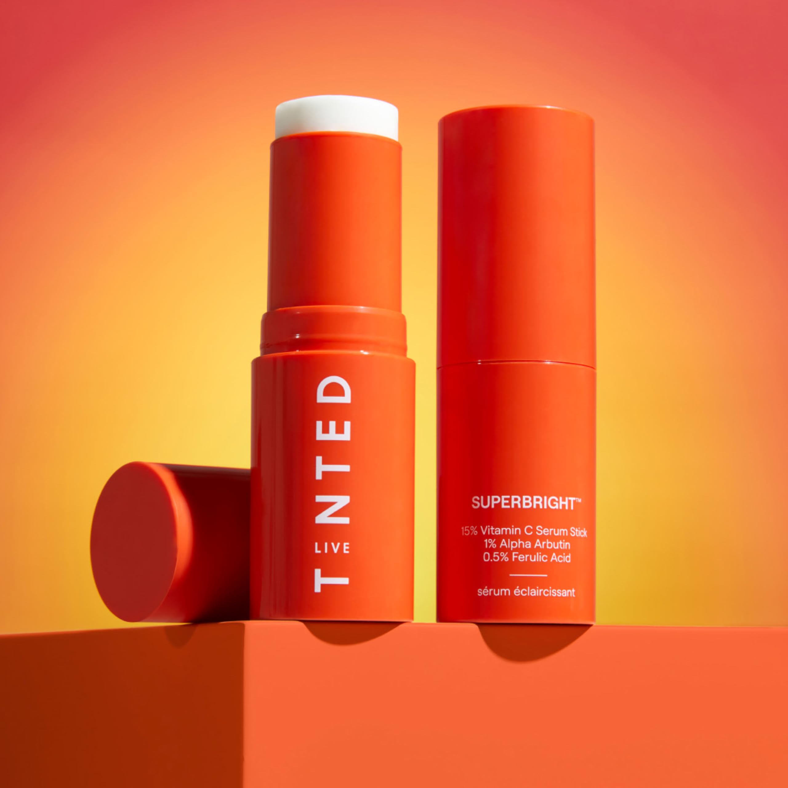 Live Tinted Superbright 15% Vitamin C Serum Stick | Balm-to-Serum Brightening Treatment 0.5 oz