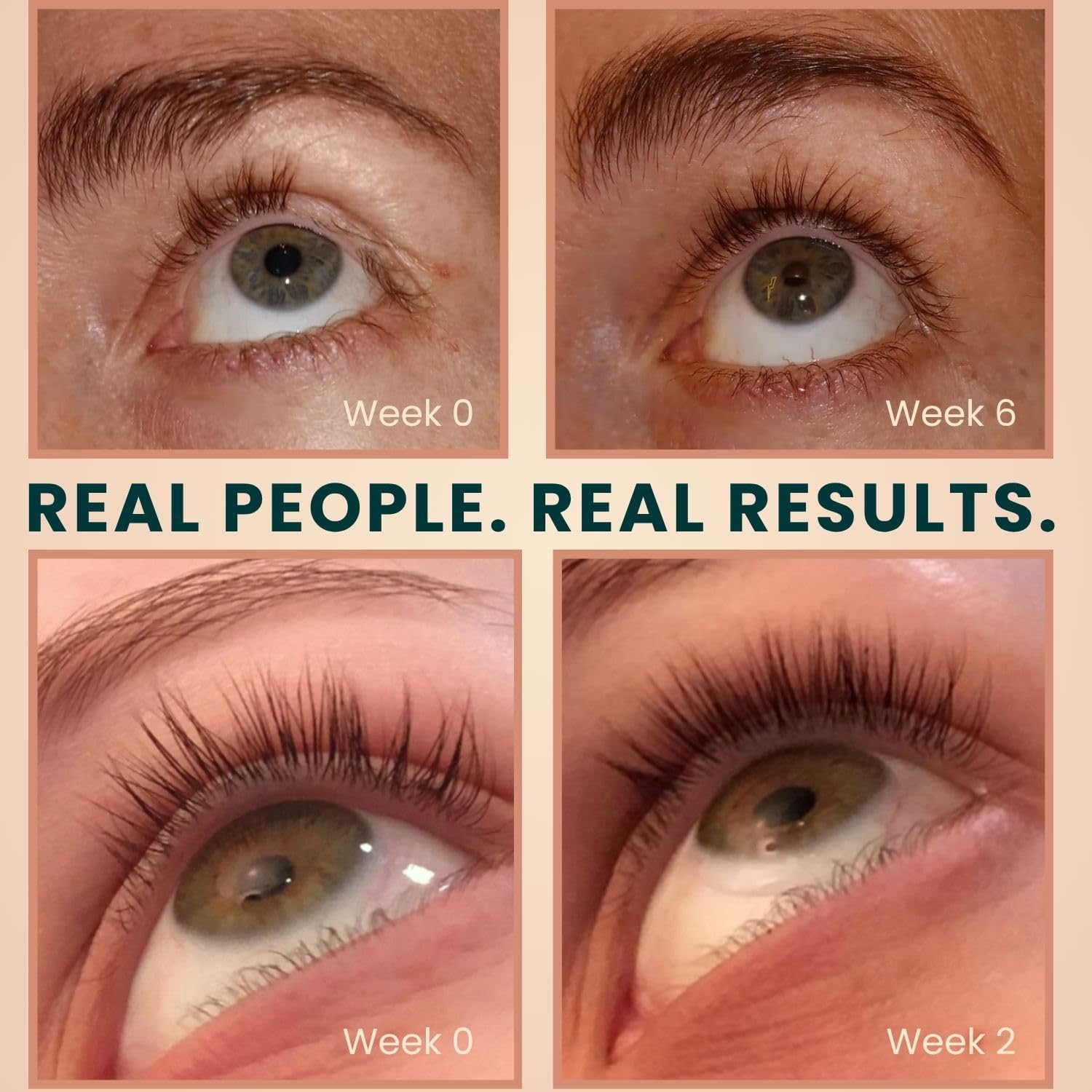 Live Fraiche USDA Organic Castor Oil Lash Serum – Natural Eyelash & Eyebrow Growth