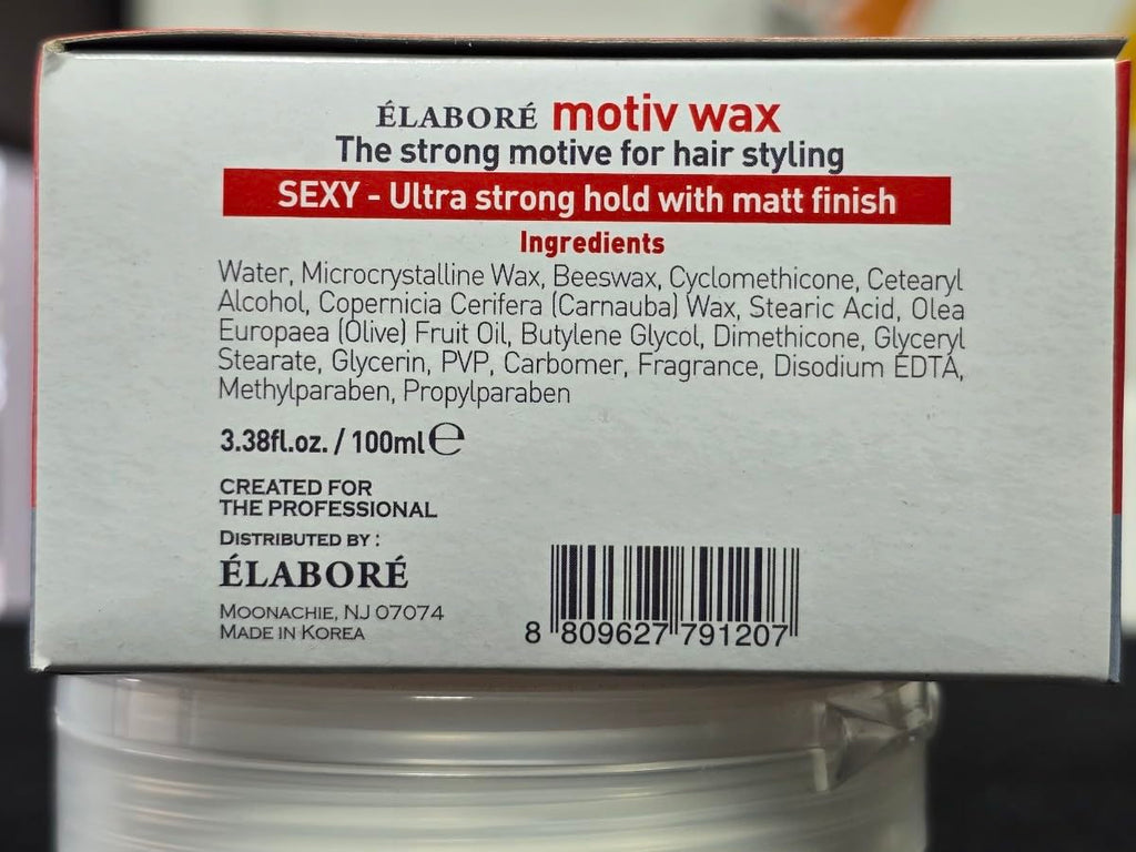 Livegain Motiv Wax Sexy 100 ml – Strong Hold, Matte Finish, Easy Washout