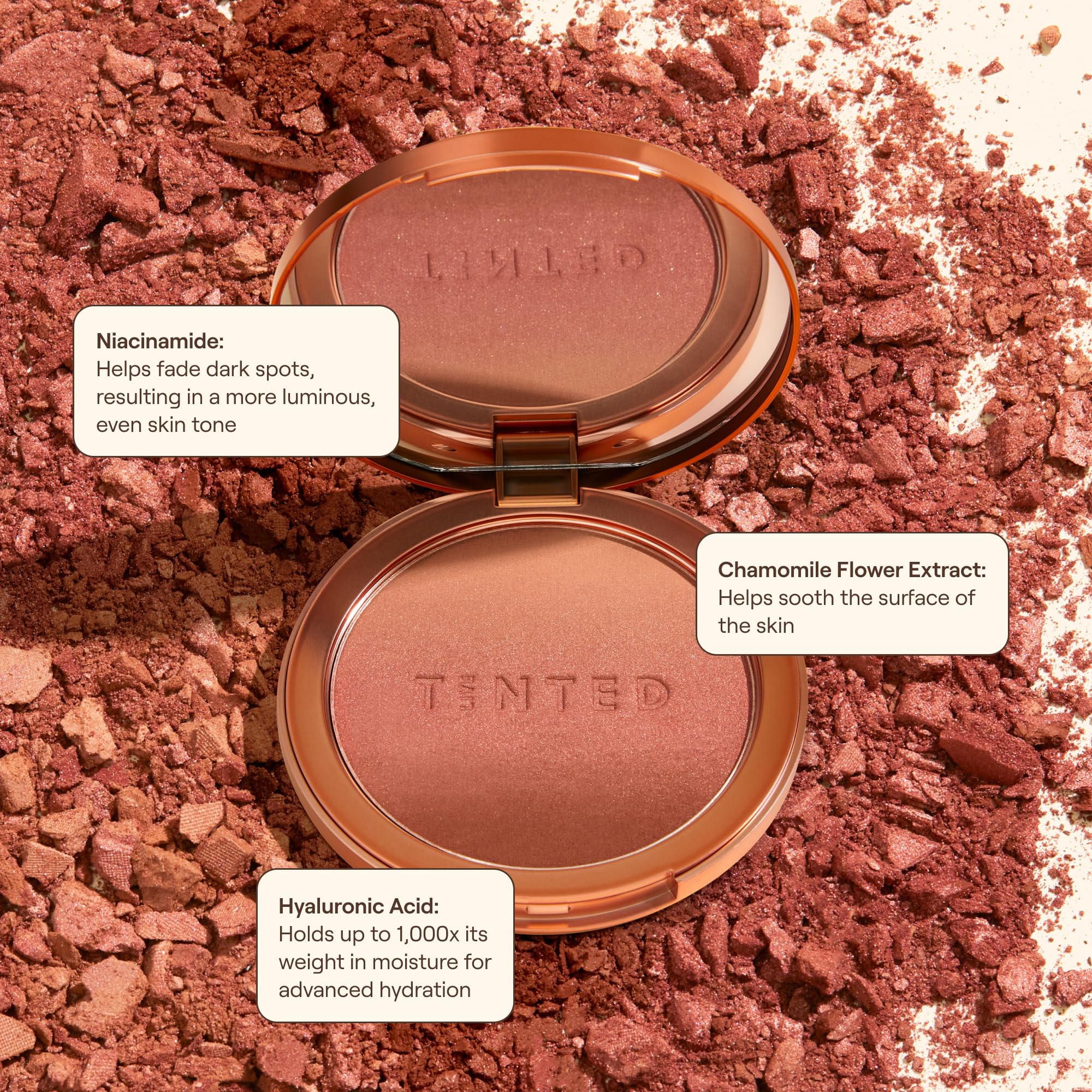 Live Tinted Huebeam Jumbo Gradient Blushing Bronzer – Buildable Hydrating Glow (15g)