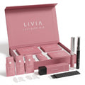 LIVIA Lash Lift Kit – Korean Formula, Salon-Quality Curls at Home, 8 Weeks, Complete DIY Perm Kit