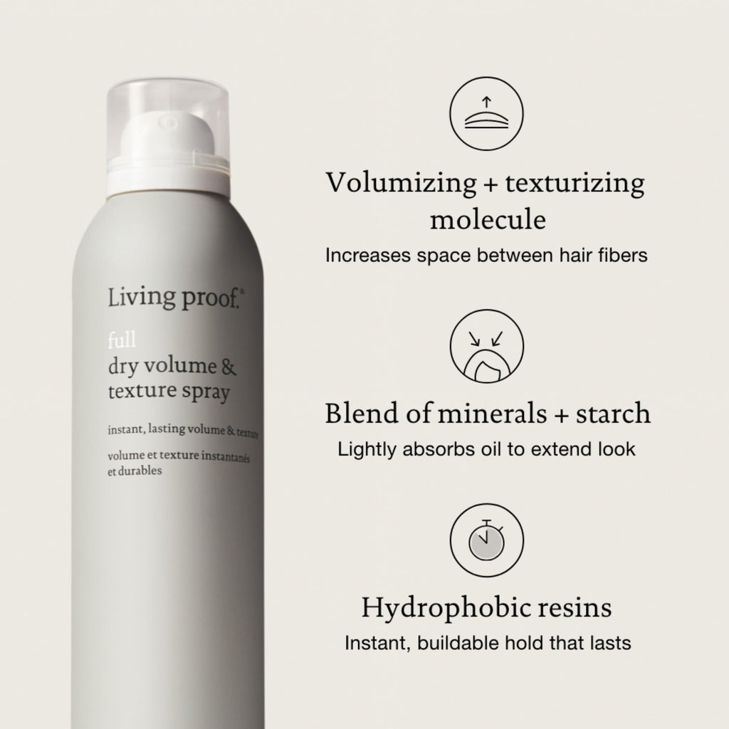 Living Proof Full Dry Volume & Texture Spray – Volumize Fine Hair