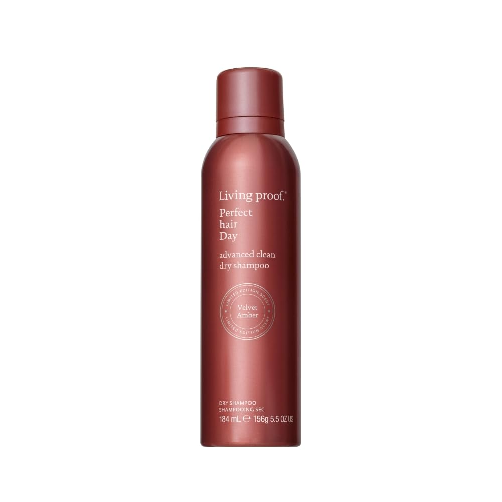 Living Proof Perfect Hair Day Advanced Clean Dry Shampoo – Velvet Amber Limited Edition, 5.5 oz