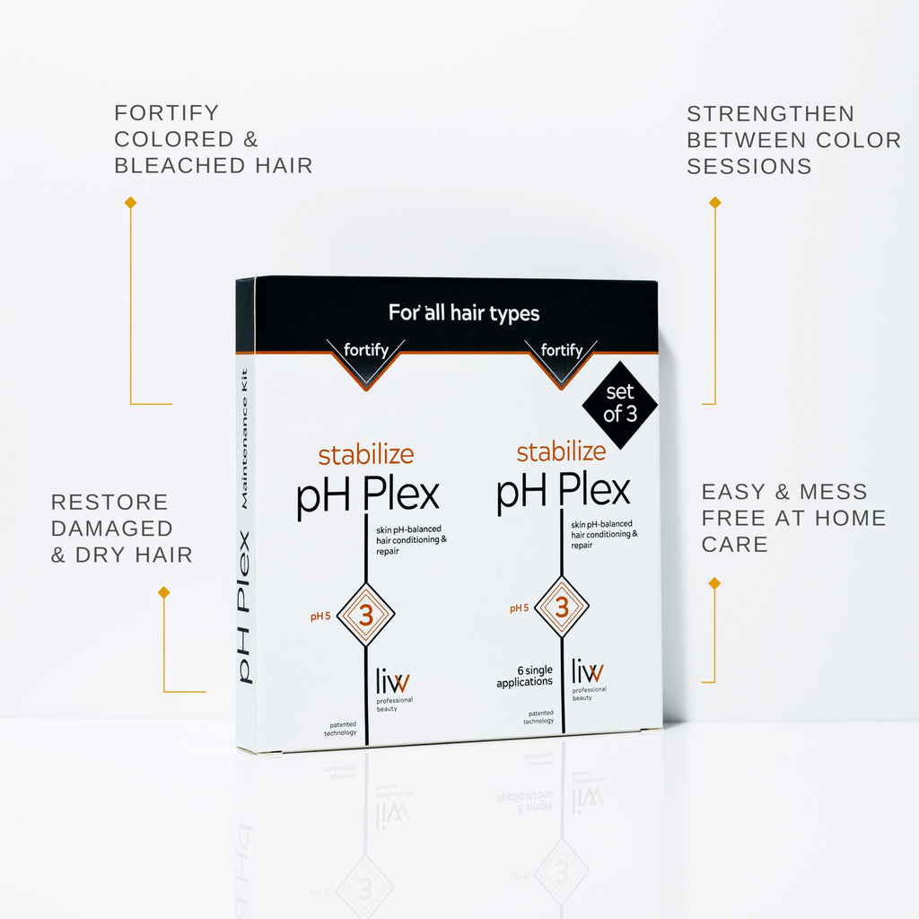LIW pH Plex Stabilize Nourishing Hair Mask – Fortifies Color & Bleach Between Treatments