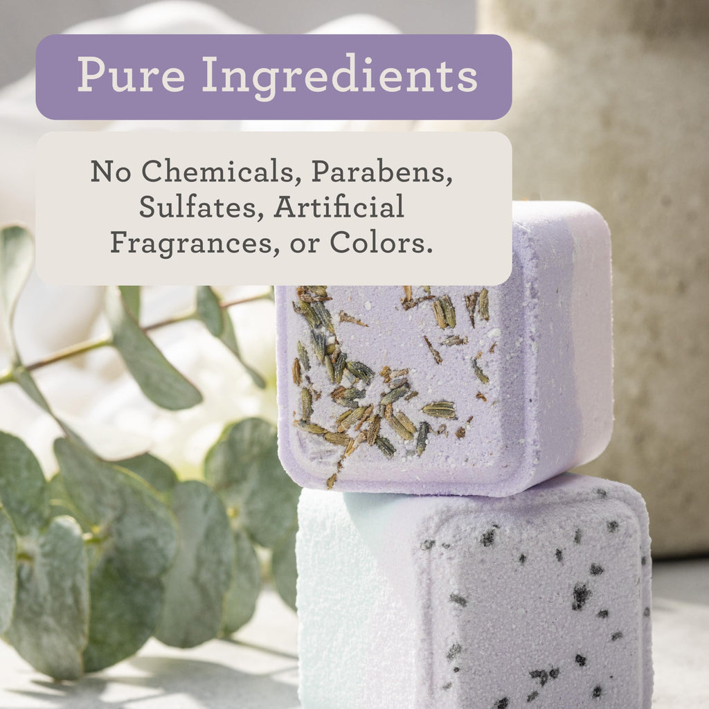 Lizush Lavender 7-Piece Spa Gift Set – Handmade in USA, Luxury Gift for Women