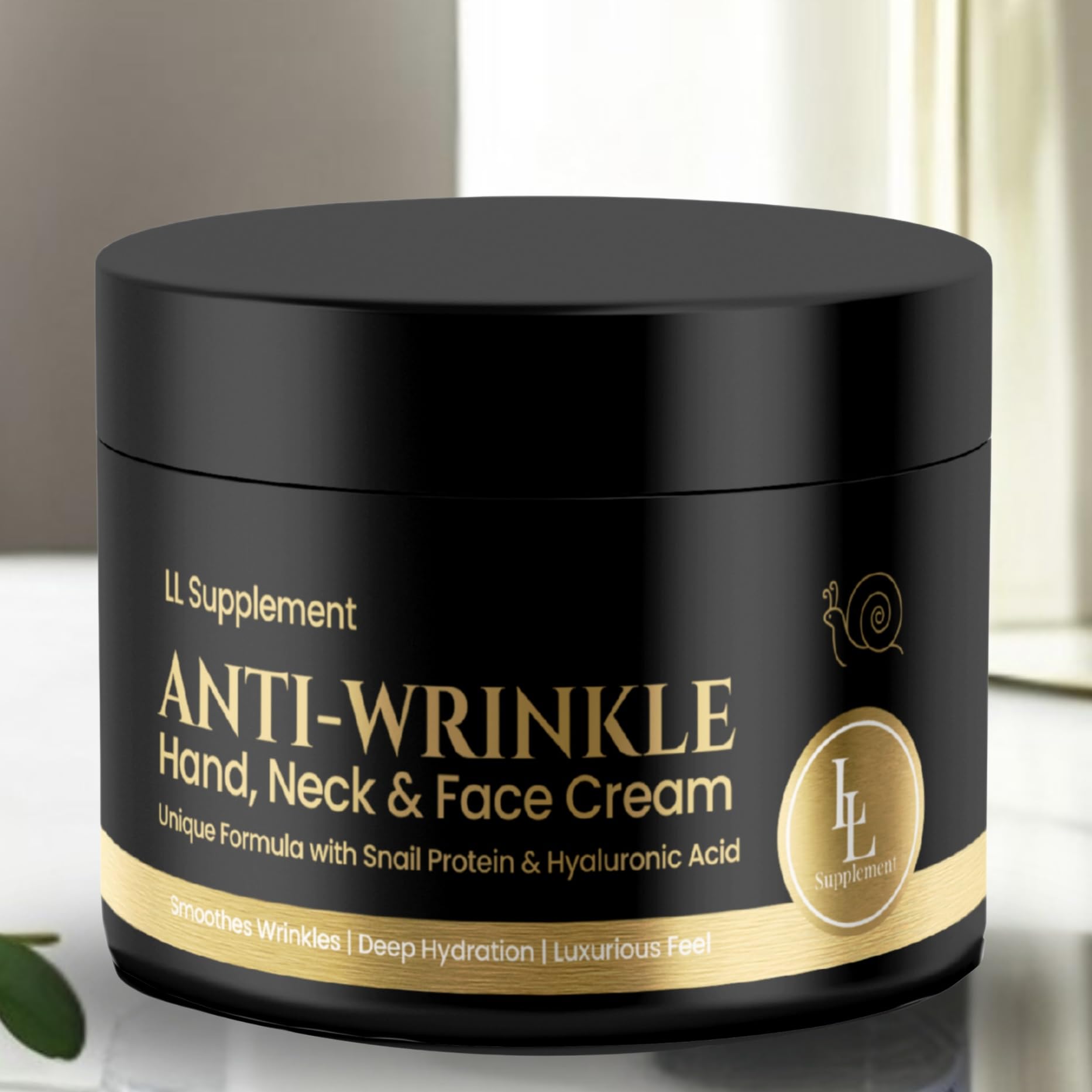 LL Supplement Anti-Wrinkle Cream for Face, Neck & Hands | Hydration & Smoothing