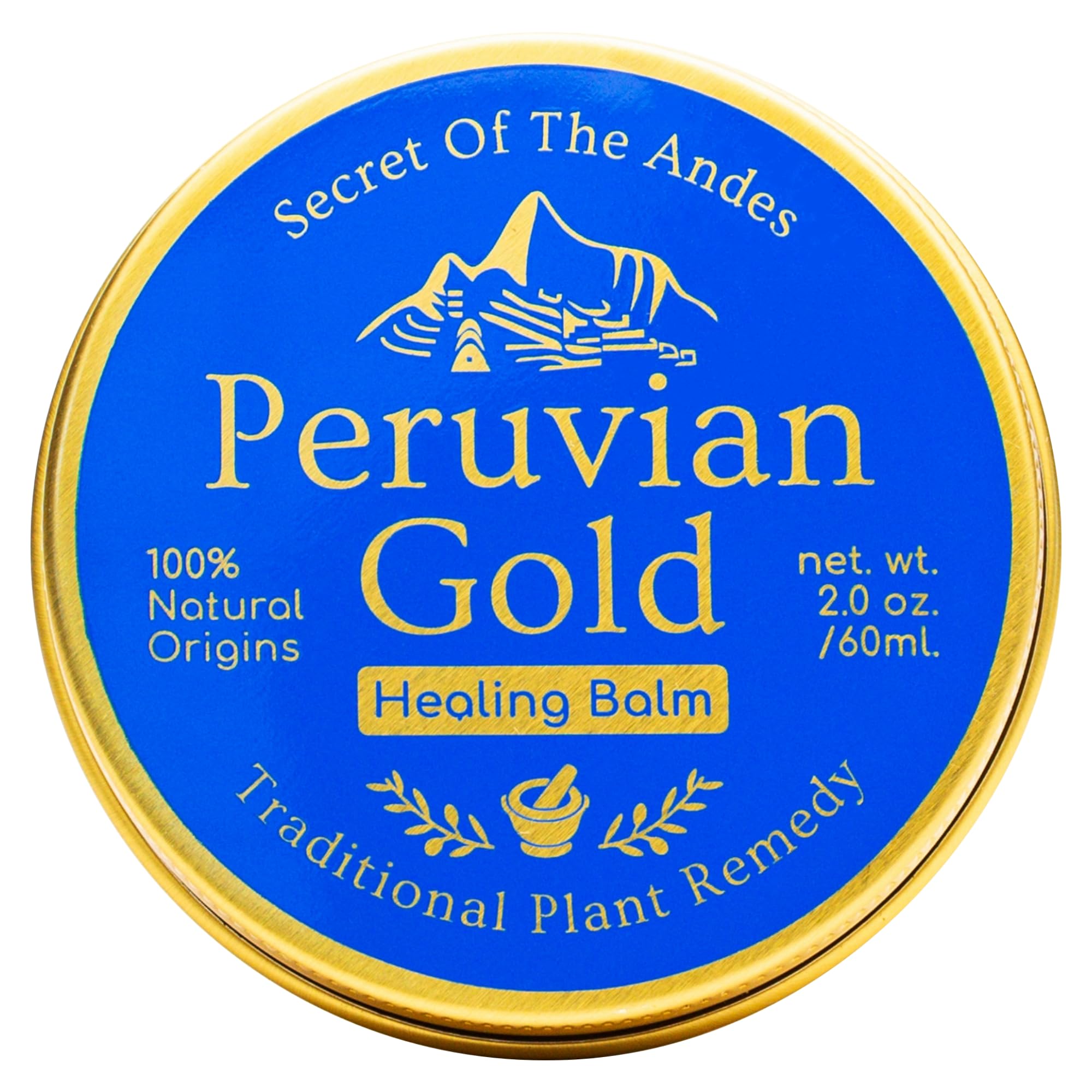 Llama Mama Peruvian Gold: All-Purpose Healing Balm | Organic, Fair-Trade, 2 oz
