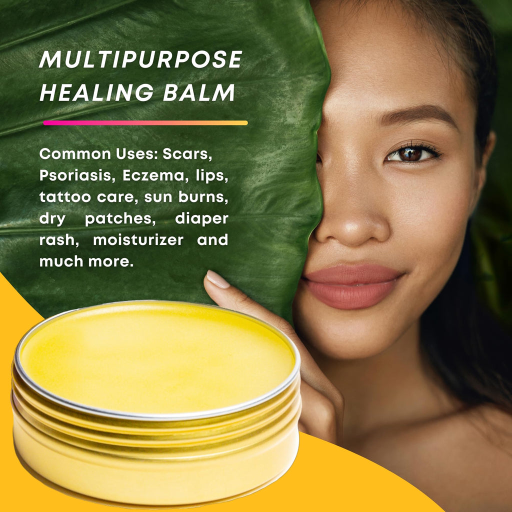 Llama Mama Peruvian Gold: All-Purpose Healing Balm | Organic, Fair-Trade, 2 oz