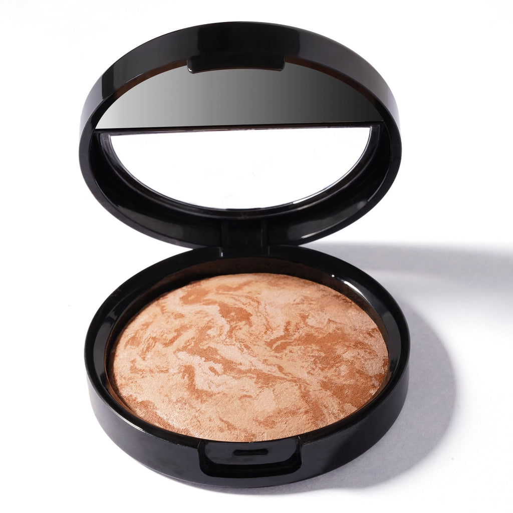 LLASIDO Baked Bronzer Powder for Face – Natural Bronze, Buildable Contour & Glow