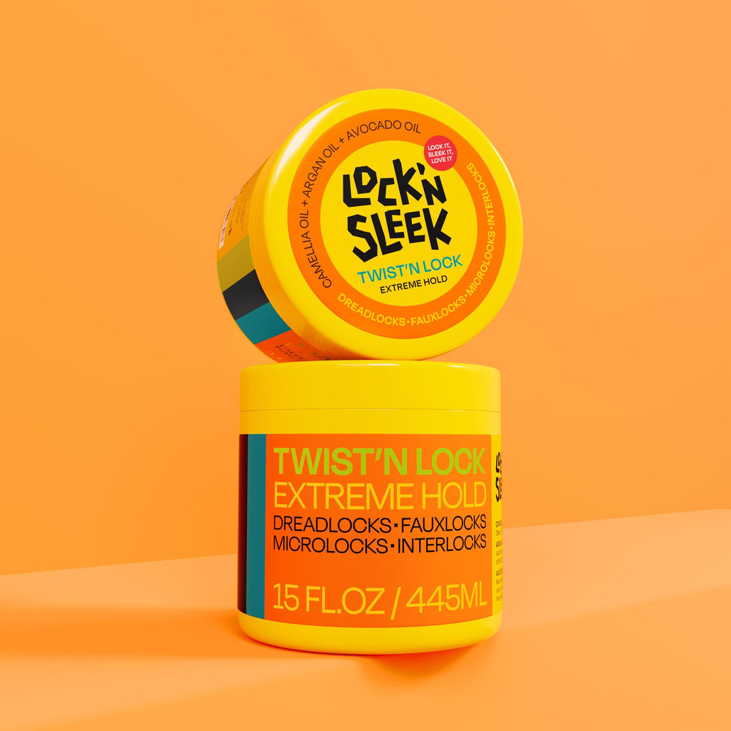 LOCK'N SLEEK Braiding Gel – Extreme Hold for Braids, Locs & Edges | Flake-Free Shine
