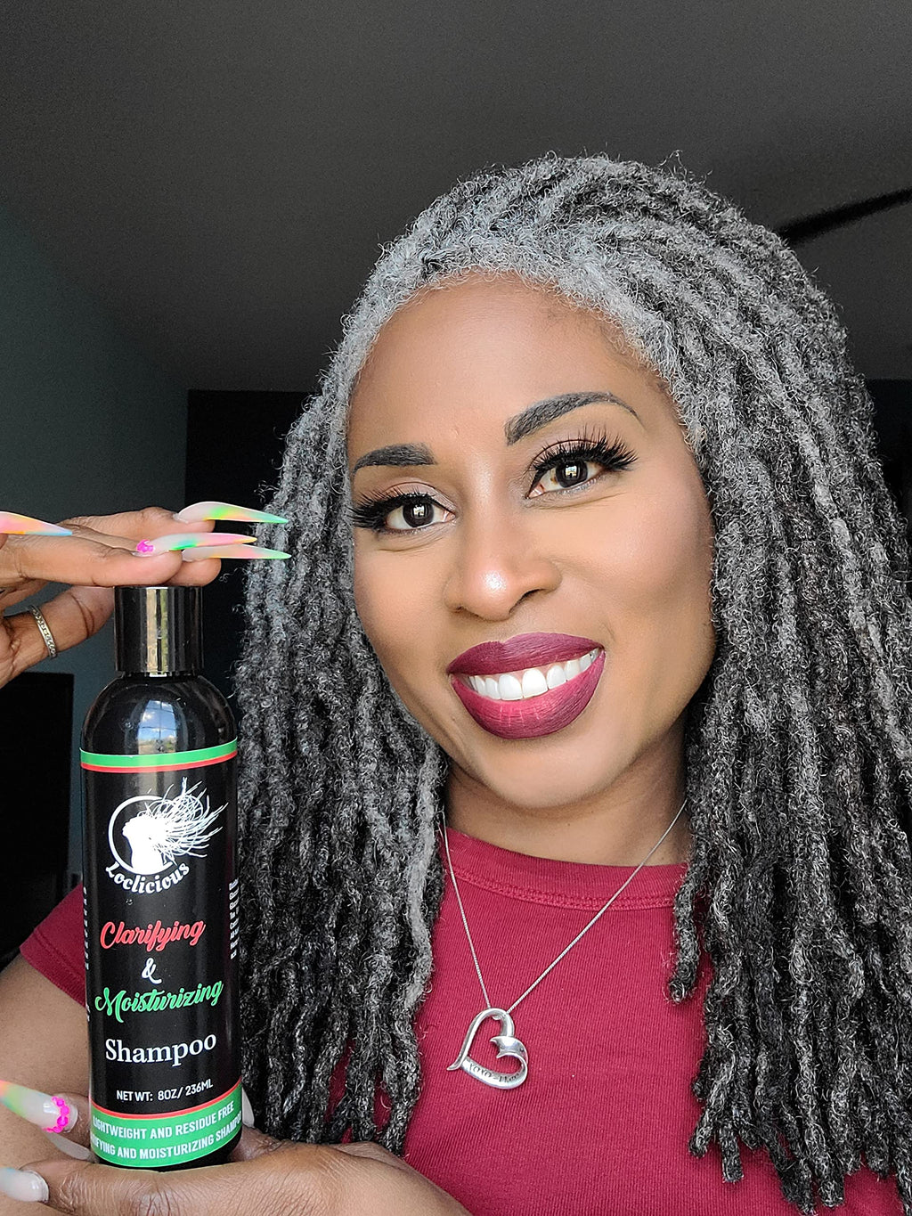 Loclicious Moisturizing Conditioner for Locs & Natural Hair – 8oz, Lightweight, Organic, Made in USA