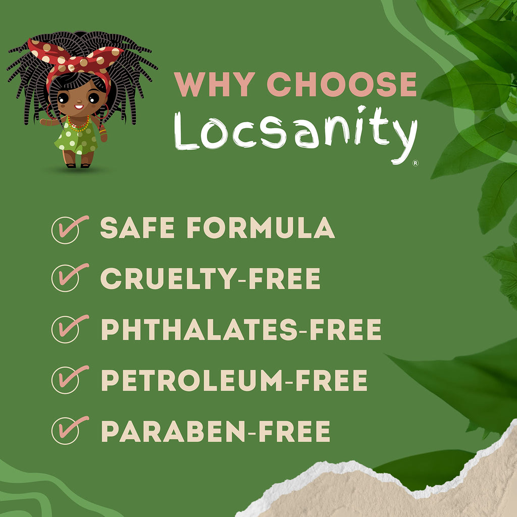 Locsanity Dreadlock Detox Powder & Cleansing Conditioner | Deep Clean Locs