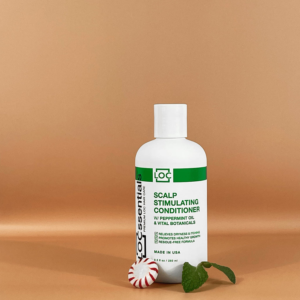 LOCssentials Scalp Stimulating Conditioner for Dreadlocks – Peppermint & Botanicals – Silicone-Free