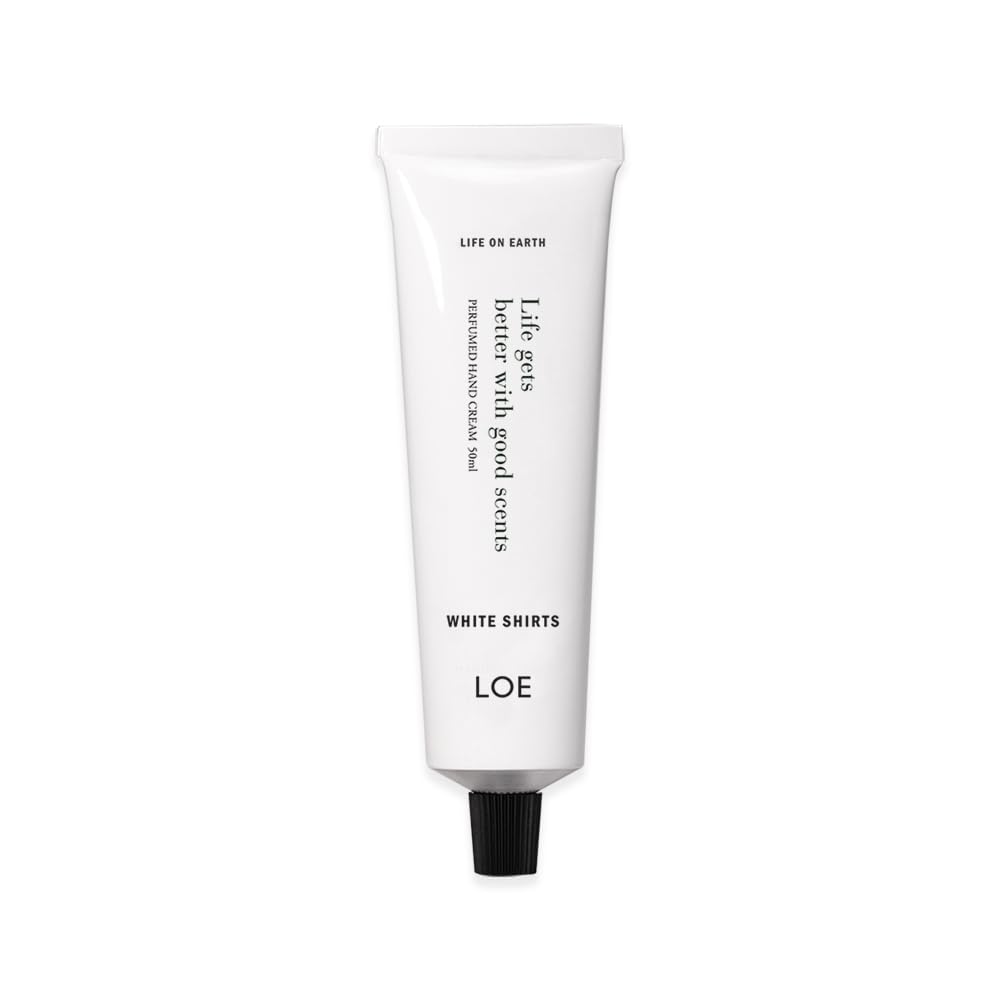 LOE Life On Earth Perfumed Hand Cream – White Shirts Linen Floral, 50ml