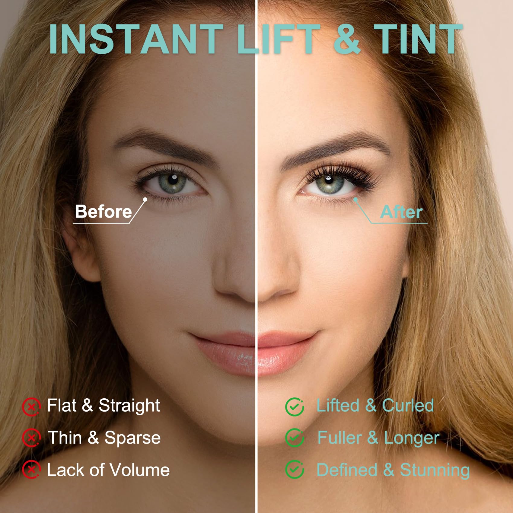 Loeland Lash Lift Kit - Long-Lasting Curl & Color, At-Home Salon-Quality