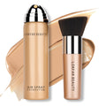 LOKFAR AirBrush Foundation Spray – Silky Mist, Full Coverage Hydrating Foundation | Buff Beige #04