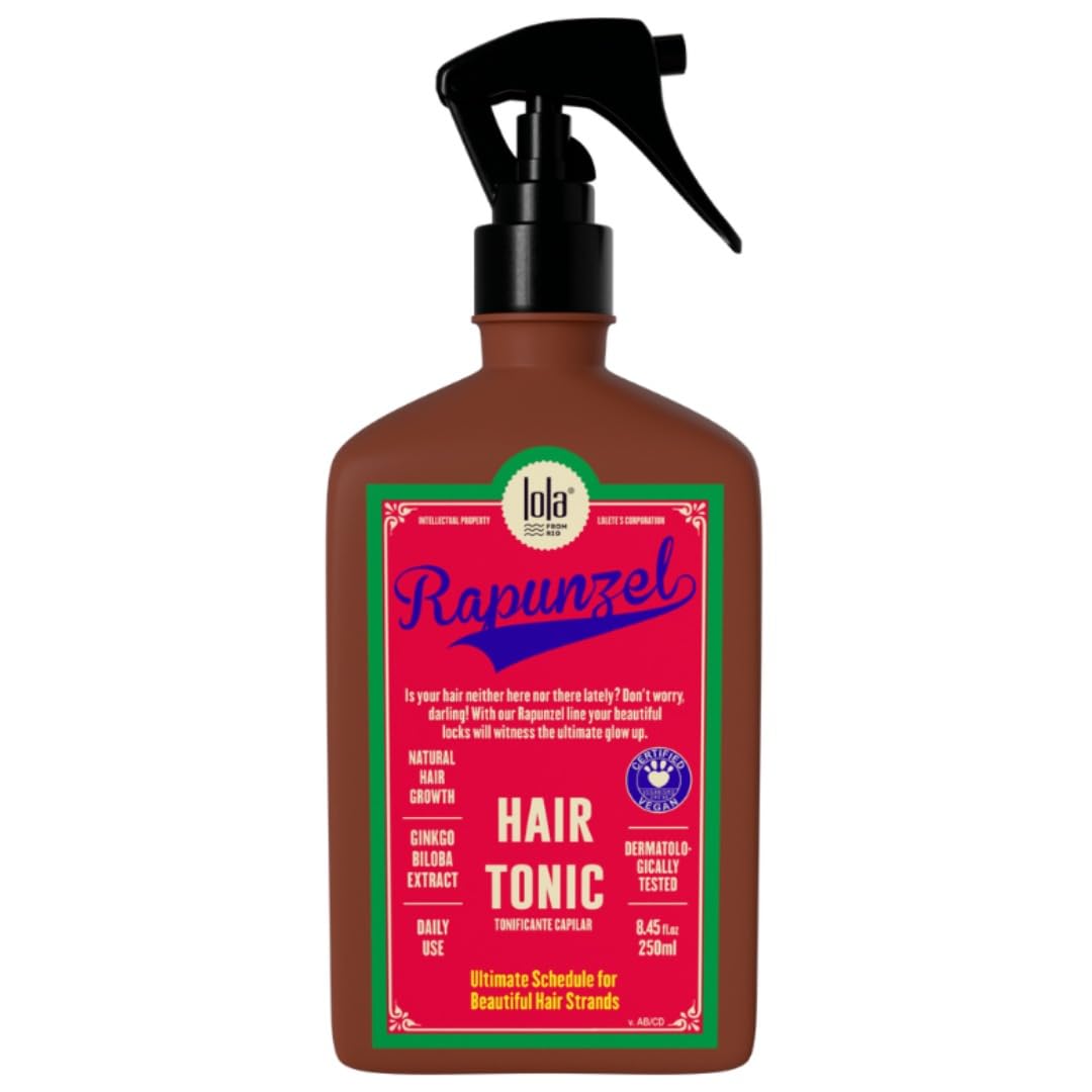 Lola From Rio Rapunzel Hair Tonic Spray for Women – Strengthening & Thickening Solution (8.45 oz)