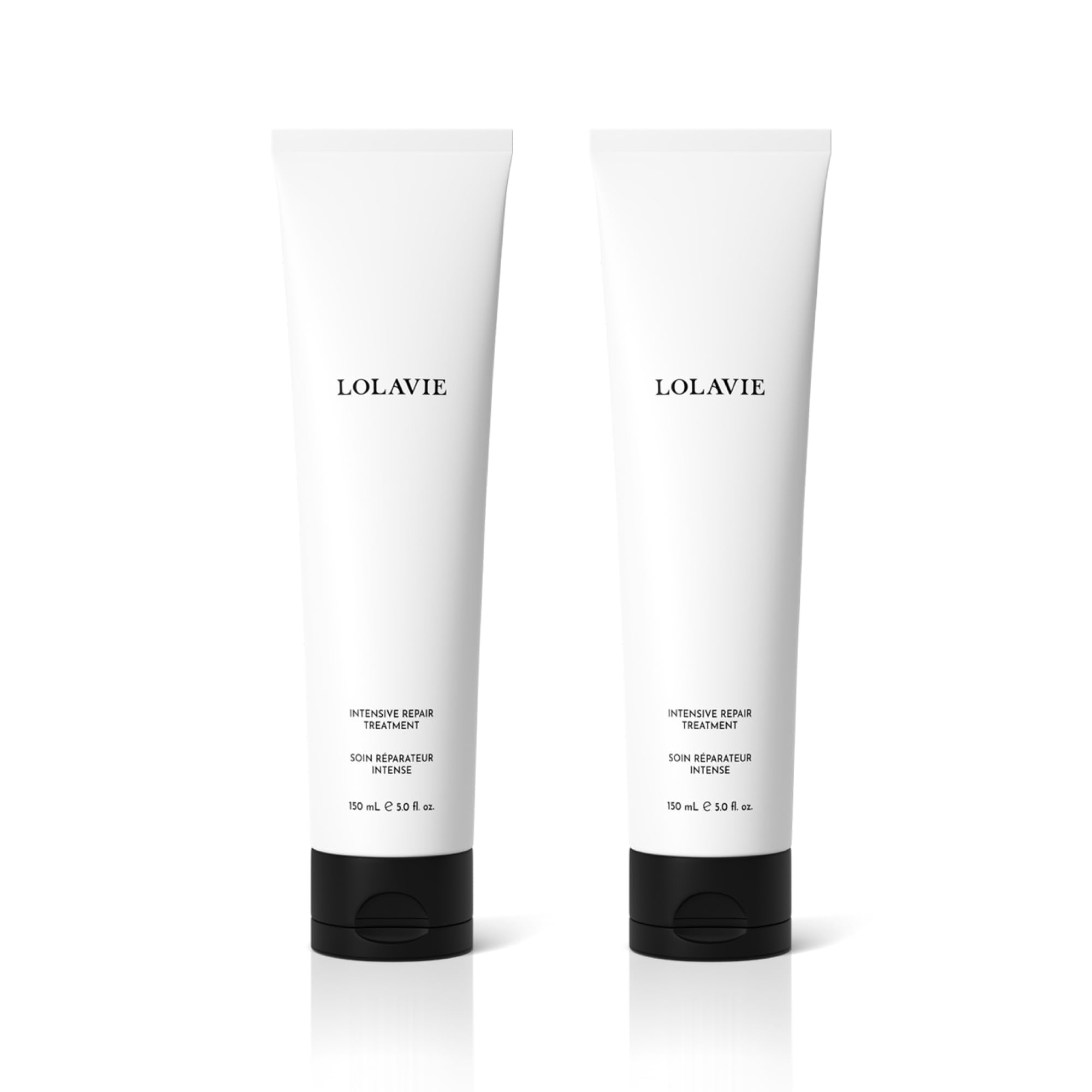 LolaVie Intensive Repair Treatment - 2-Pack (5 oz) for Chemically-Treated Hair, Color Safe
