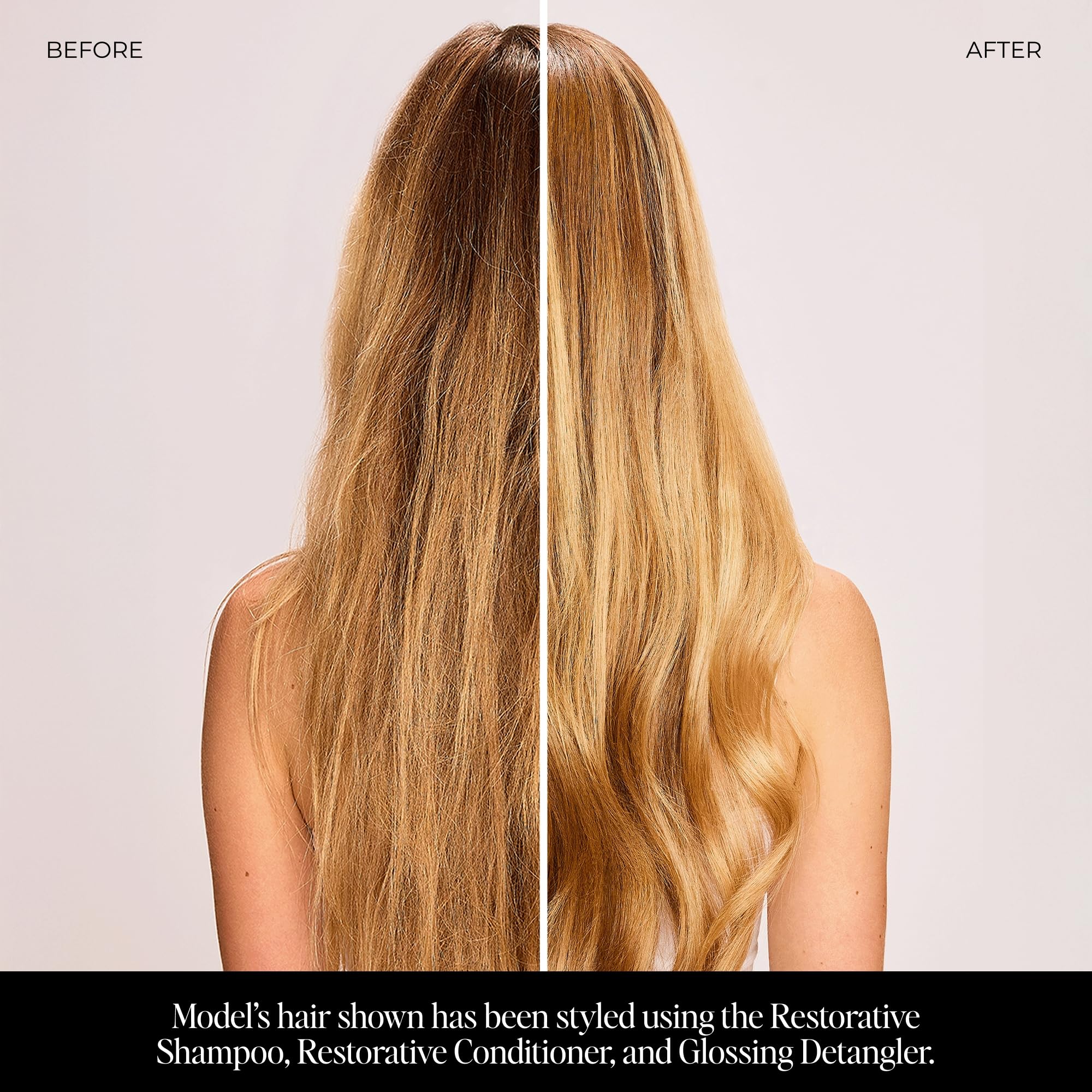 LolaVie Restorative Shampoo – 8.5 oz | Repairs Damage, Reduces Frizz, 12x Softer Hair, Gentle & Color Safe