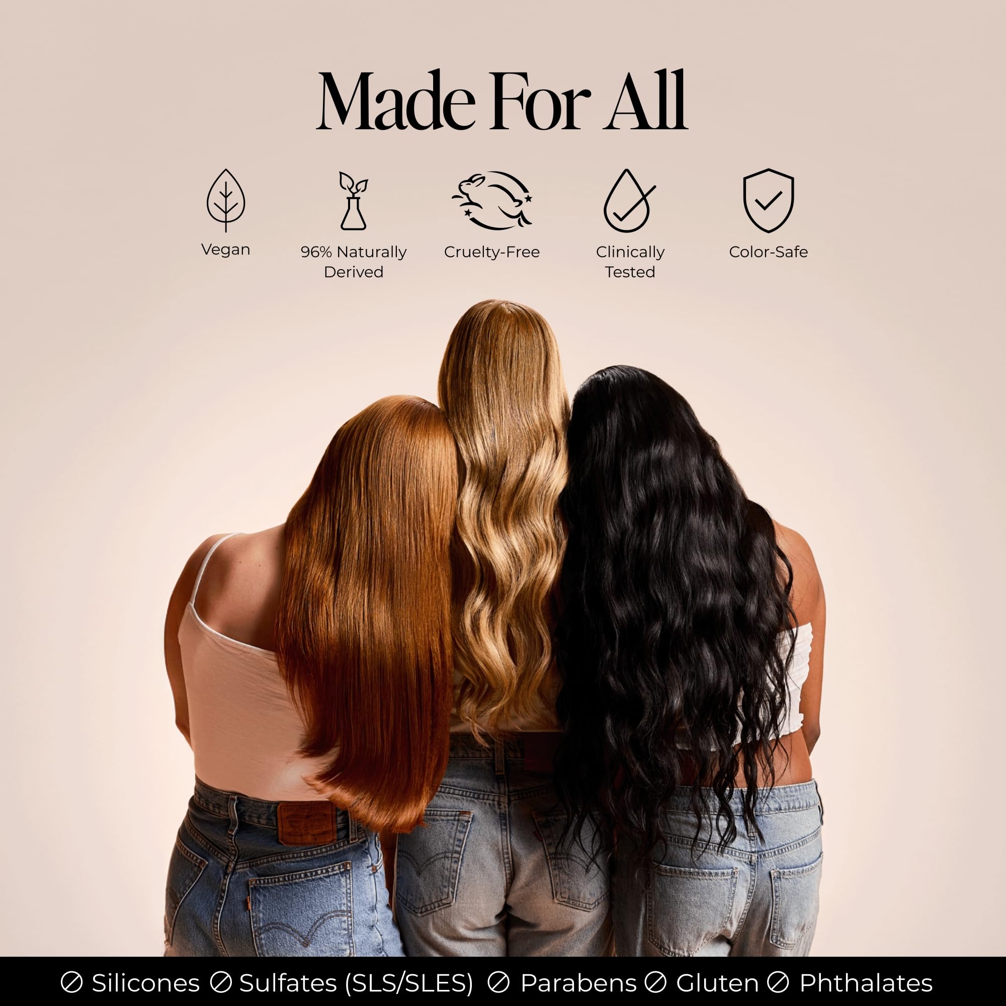 LolaVie Restorative Shampoo – 2-Pack, Repairs Damage, Reduces Breakage & Frizz, 12x Softer Hair