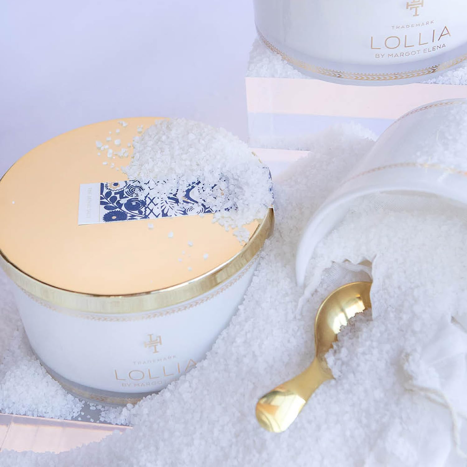 LOLLIA Dream Bath Salt – Luxurious Linden, White Tea & Honeysuckle Fragrance