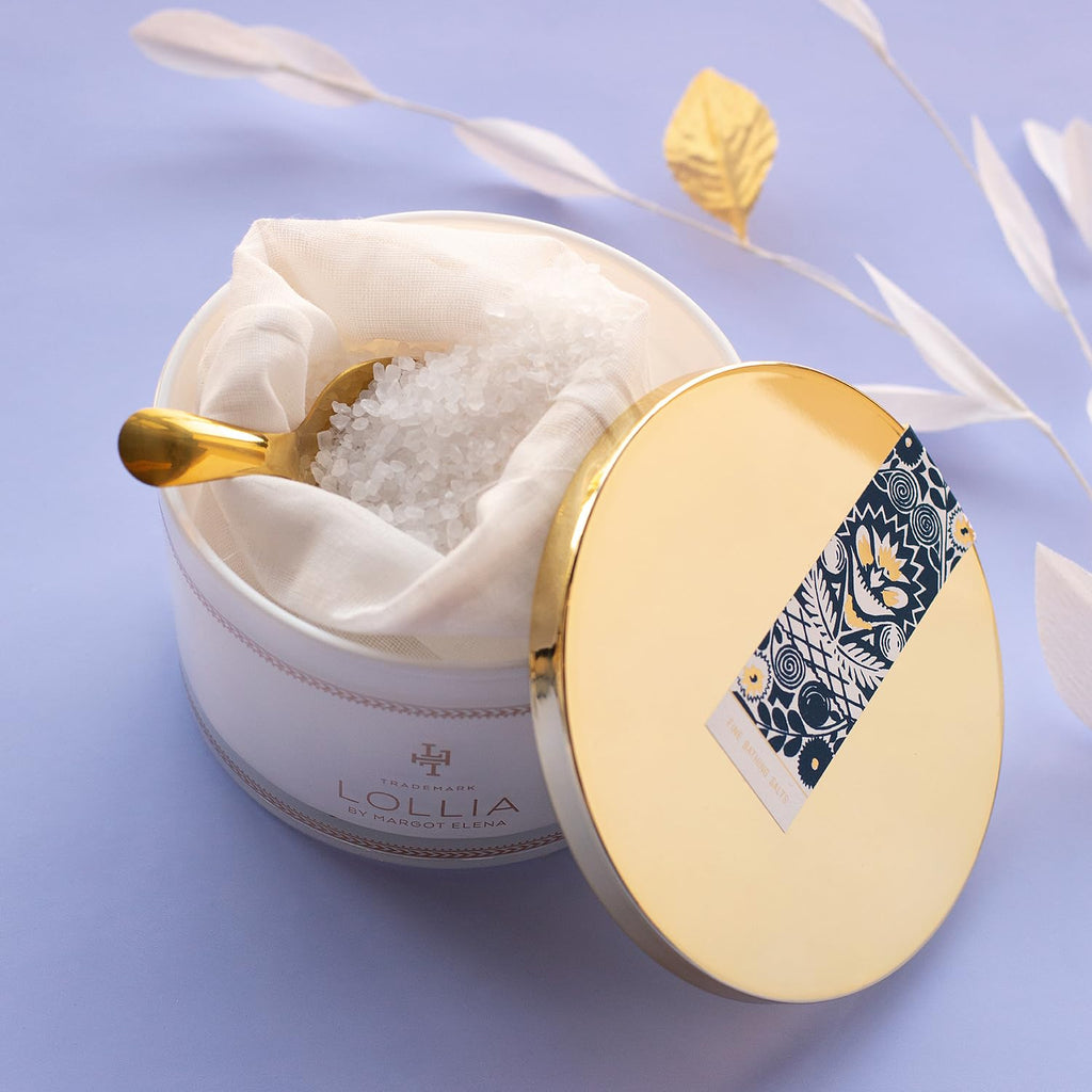 LOLLIA Dream Bath Salt – Luxurious Linden, White Tea & Honeysuckle Fragrance