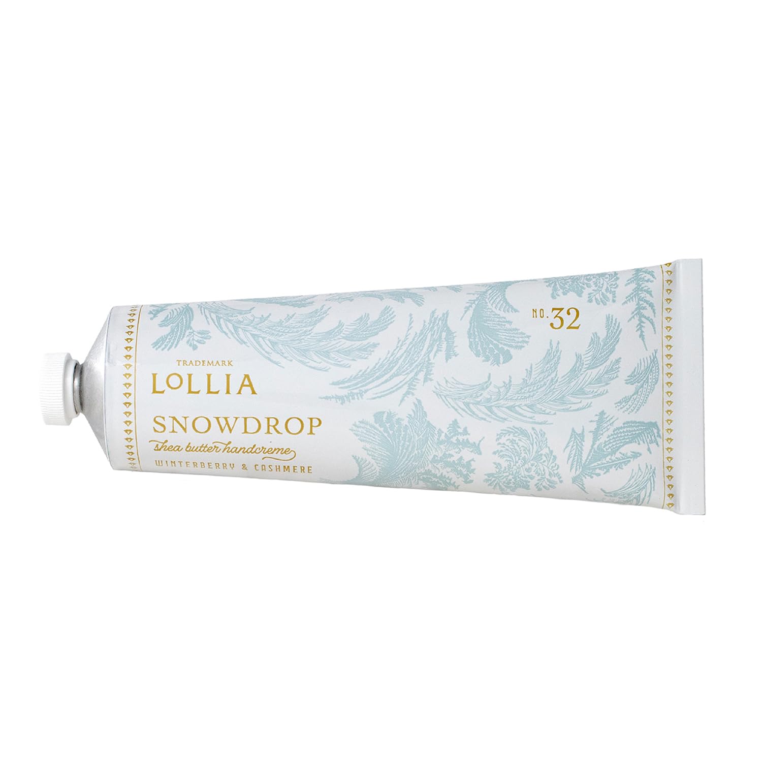 LOLLIA Snowdrop Handcreme – Winterberry & Cashmere Hand Cream, 4 oz