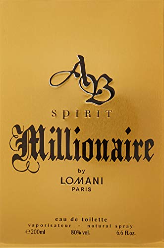 Lomani AB Spirit Millionaire for Men – 6.6 Fl Oz EDT Spray