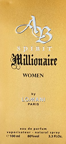 Lomani AB Spirit Millionaire Eau de Parfum for Women – 3.3 oz