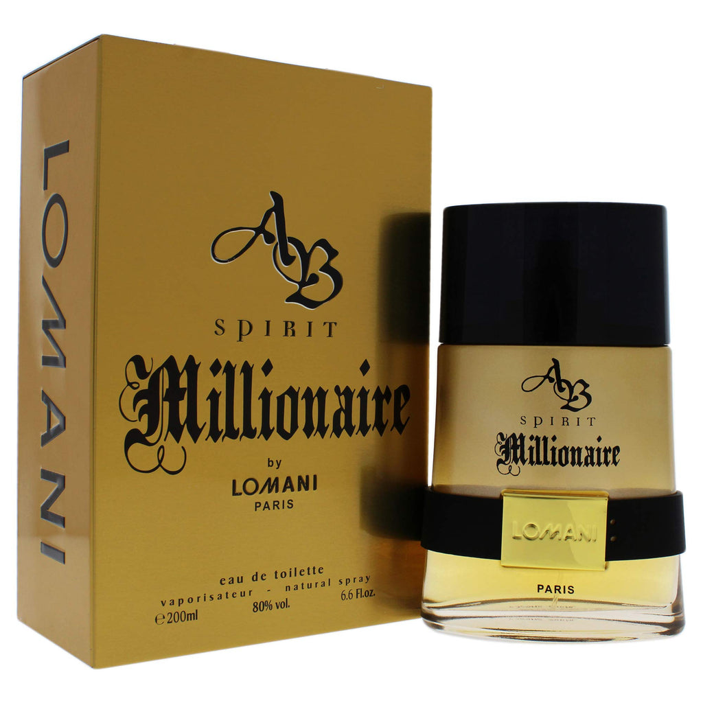 Lomani AB Spirit Millionaire for Men – 6.6 Fl Oz EDT Spray
