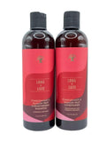 Long & Luxe Strengthening Shampoo & Conditioner Duo – 12 oz Each, Sulfate-Free, Pomegranate & Passion Fruit