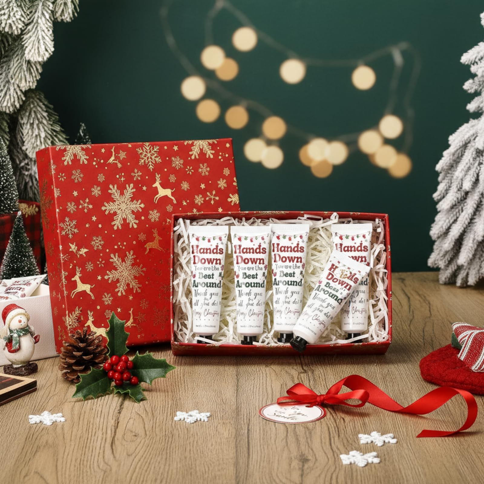 Loopeer 24 Pcs Christmas Hand Cream Gift Set – 30 ml Travel Size Stocking Stuffers