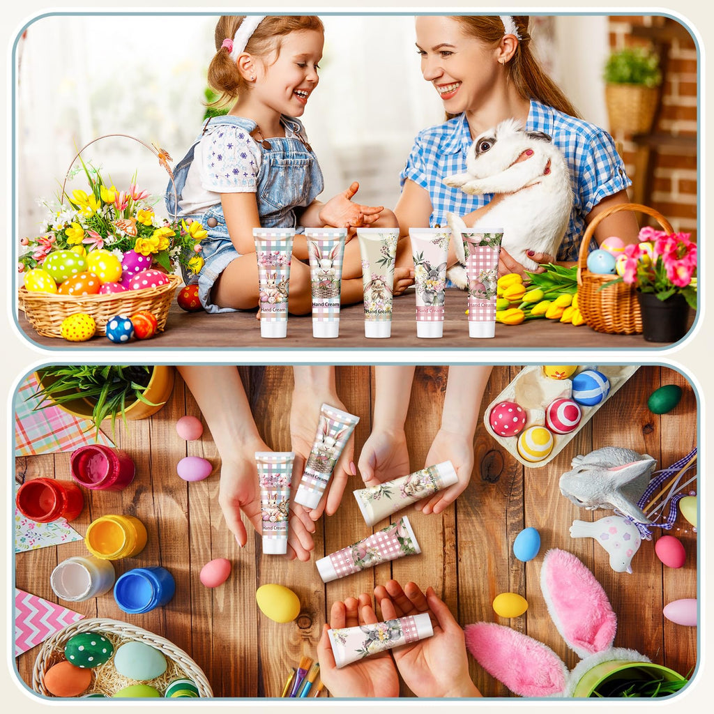 Loopeer 25-Pack Easter Hand Cream Gift Set | Travel-Size 30ml Bunny-Themed Party Favors