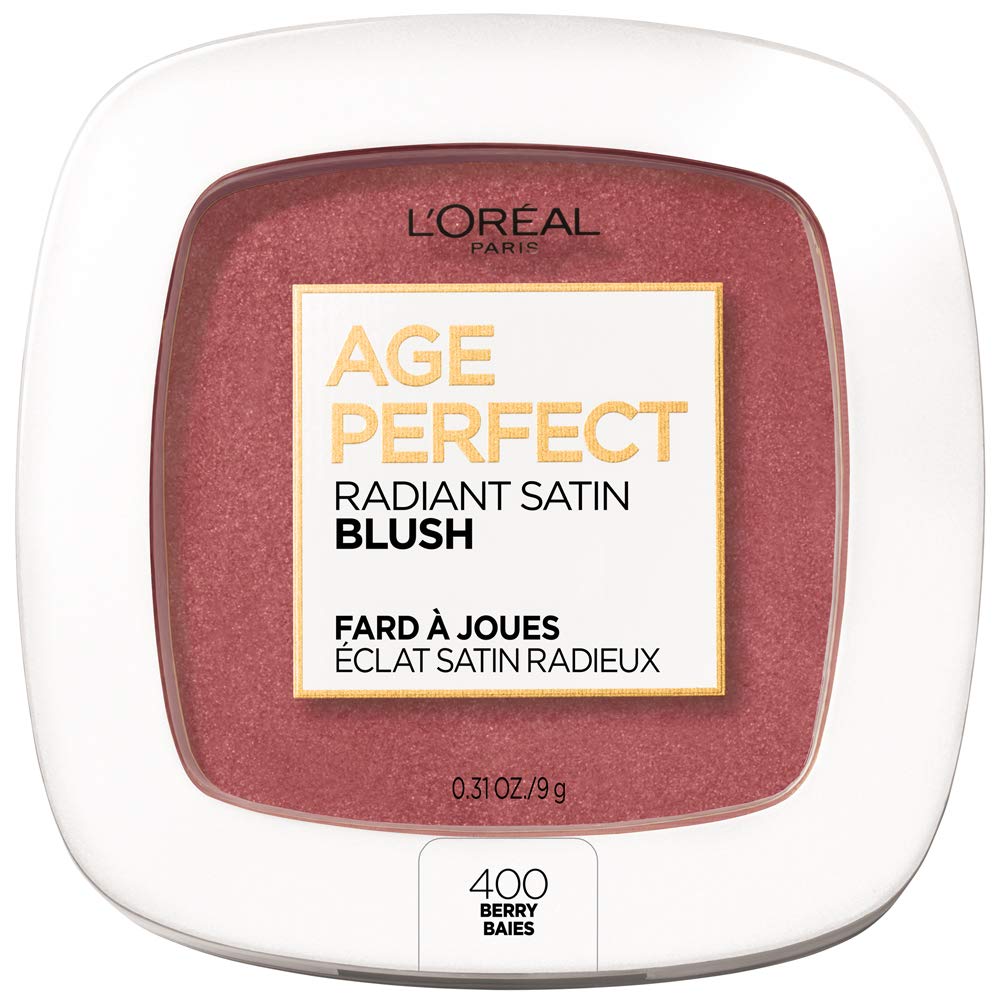 L'Oreal Paris Age Perfect Radiant Satin Blush with Camellia Oil – Berry
