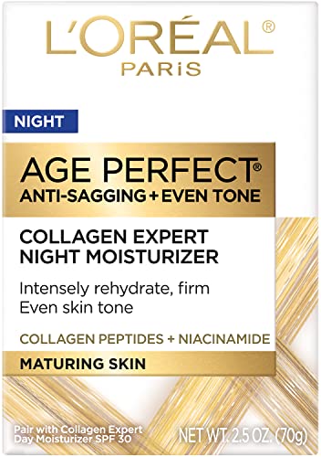 L'Oreal Paris Age Perfect Collagen Expert Anti-Aging Night Moisturizer 2.5 oz